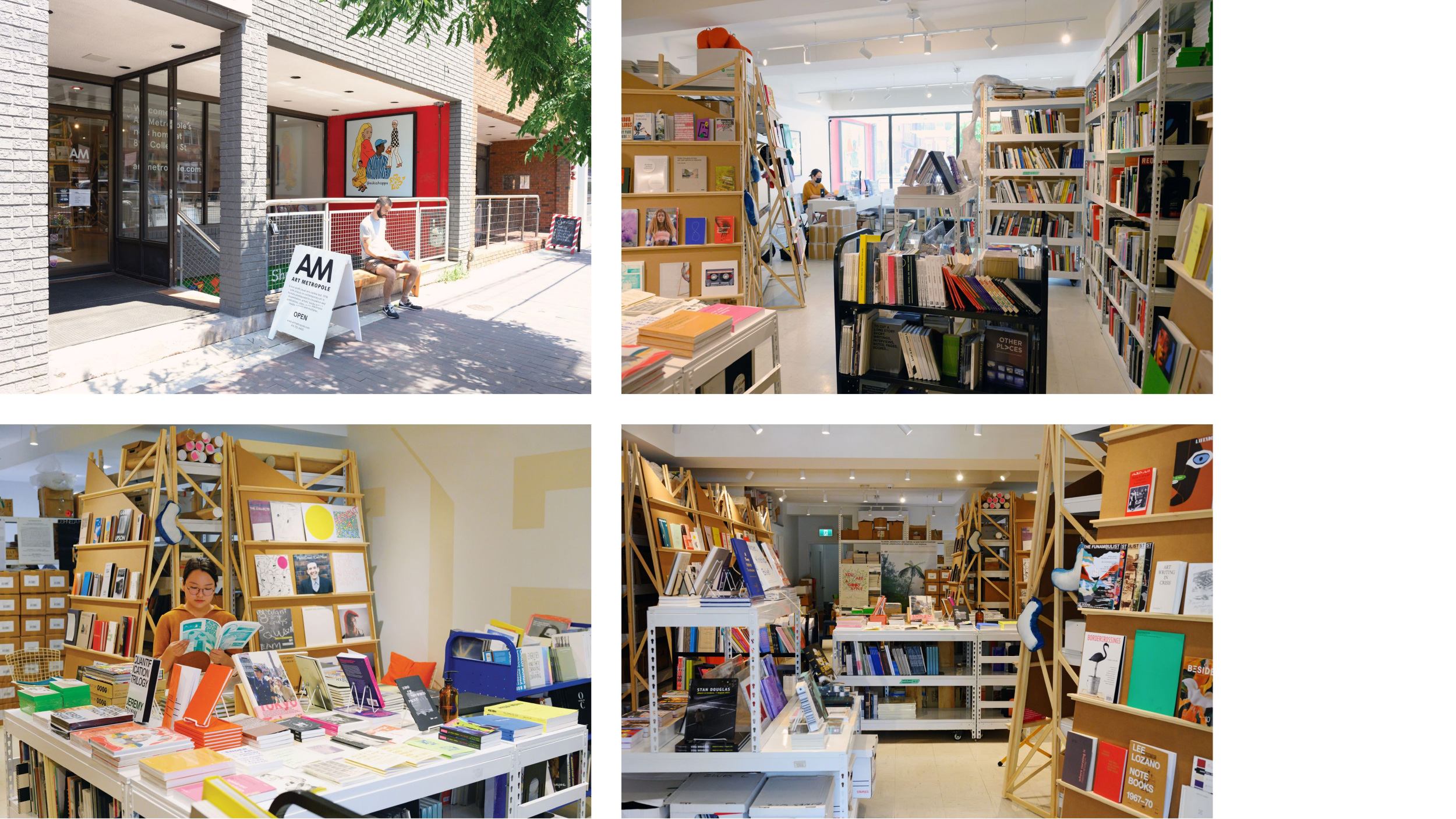 Bookstore interior